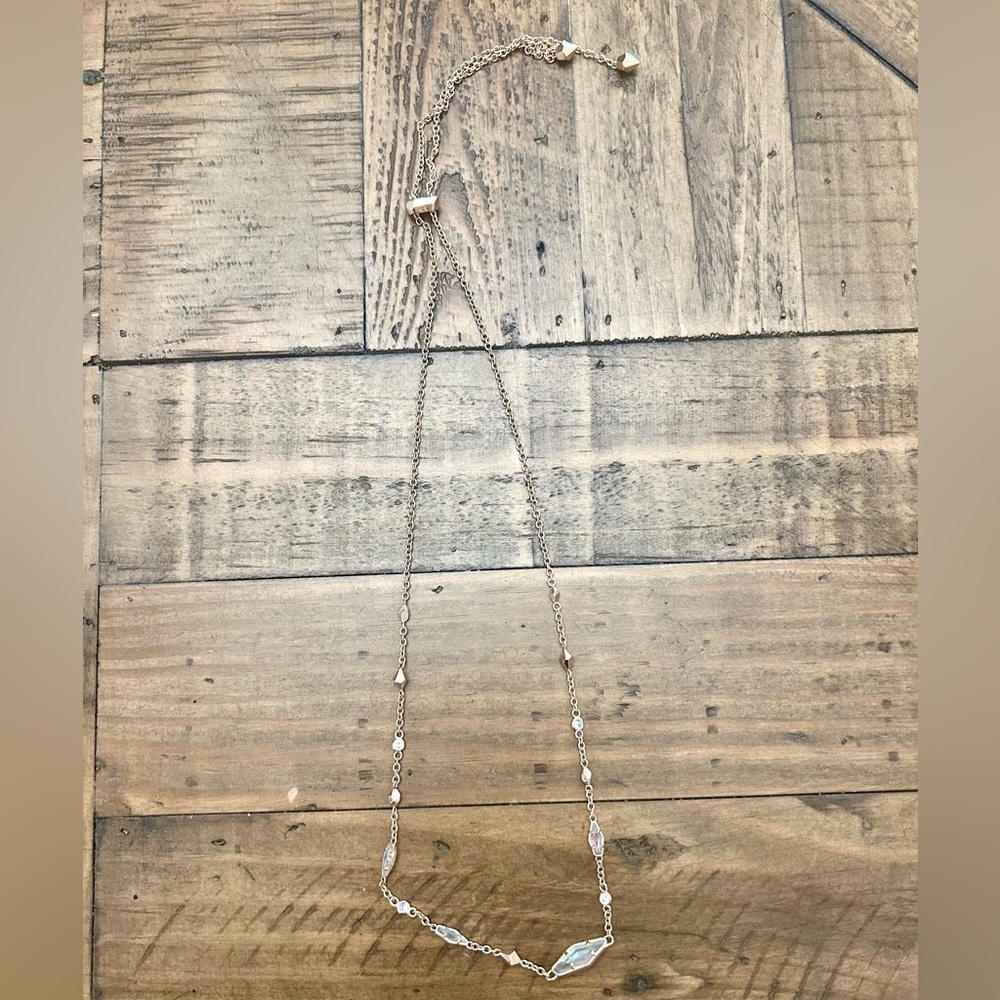Kendra Scott Rose gold adjustable necklace